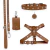 Kit de collar con identificación, correa, arnés y poop bag Lolla - tienda online