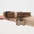 Collar de cuero personalizado Atena - Camel con Nude - tienda online