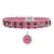 Ivy - Personalized Leather Cat Collar on internet