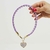 Imagem do Colar personalizado de couro para pets Fifi