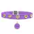 Stella - Personalized Leather Cat Collar - Âme Acessórios Pet