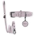 Clara Dog Kit - Personalized Leather Collar & Leash on internet