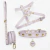 Stella Dog Kit - Personalized Leather Collar, Harness & Leash - Âme Acessórios Pet