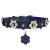 Collar de cuero personalizado Prímula - Âme Acessórios Pet