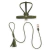 Image of Diana Dog Kit - Leather Leash & Harness