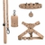 Lolla Dog Kit - Personalized Leather Collar, Poop Bag, Harness & Leash on internet