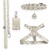 Lolla Dog Kit - Personalized Leather Collar, Poop Bag, Harness & Leash on internet