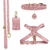 Image of Lolla Dog Kit - Personalized Leather Collar, Poop Bag, Harness & Leash