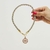 Colar personalizado de couro para pets Fifi
