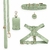 Image of Lolla Dog Kit - Personalized Leather Collar, Poop Bag, Harness & Leash