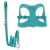 Kit de arnés y correa de cuero Cecilia - tienda online