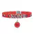 Image of Letras - Personalized Leather Cat Collar