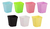 Imagem do Kit 7 Mini Vasos Coloridos Decorativo Plantas Jardim