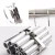 Kit 10x Abraçadeiras Lacre Cabo Aço Inox 5mmx450mm - Hagra