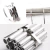 Kit 10x Abraçadeiras Lacre Cabo Aço Inox 8mmx450mm na internet
