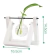 Vaso De Vidro Bulbo Plantador Com Suporte De Madeira - comprar online