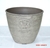 Jardineira Vaso Arranjo Flores Planta Resina 23 X 27 - comprar online