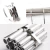 Kit 10x Abraçadeiras Lacre Cabo Aço Inox 5mmx200mm - Hagra