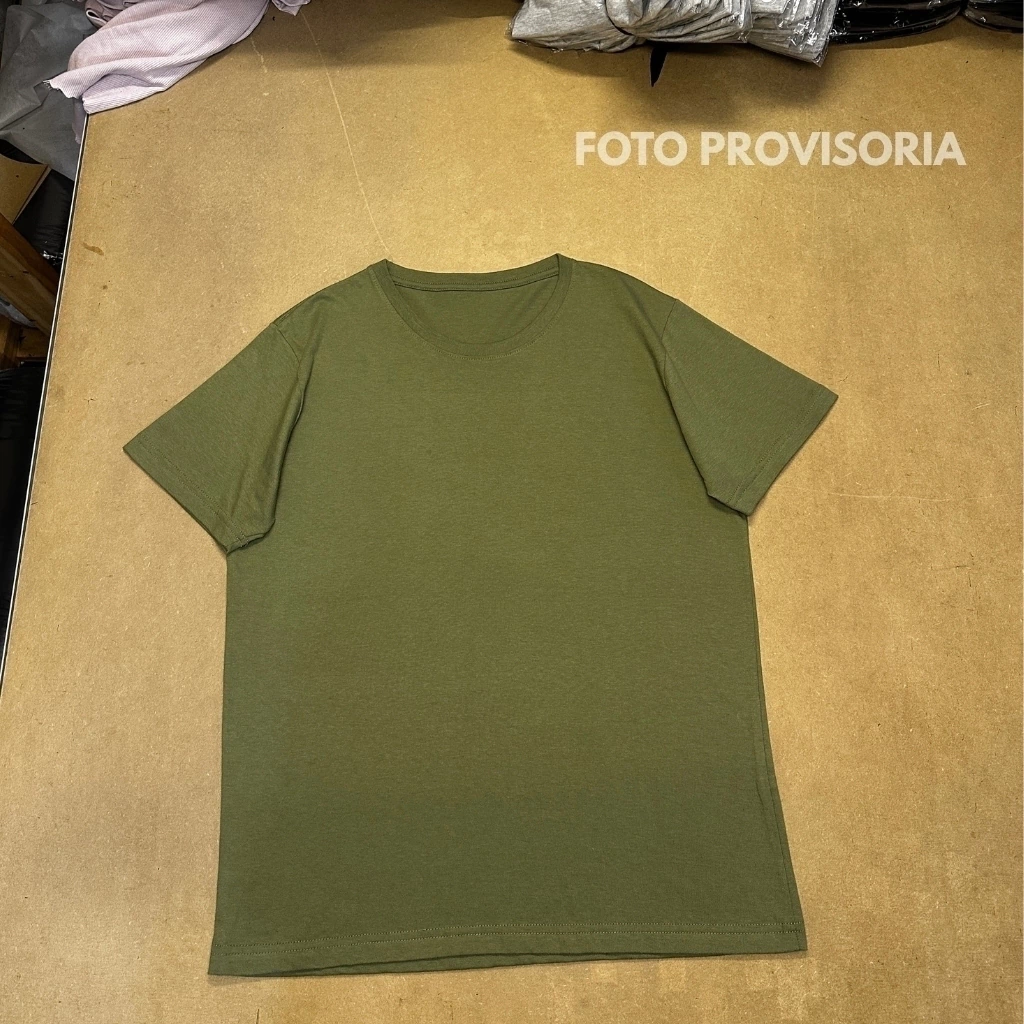 Remera Clásica Verde Militar