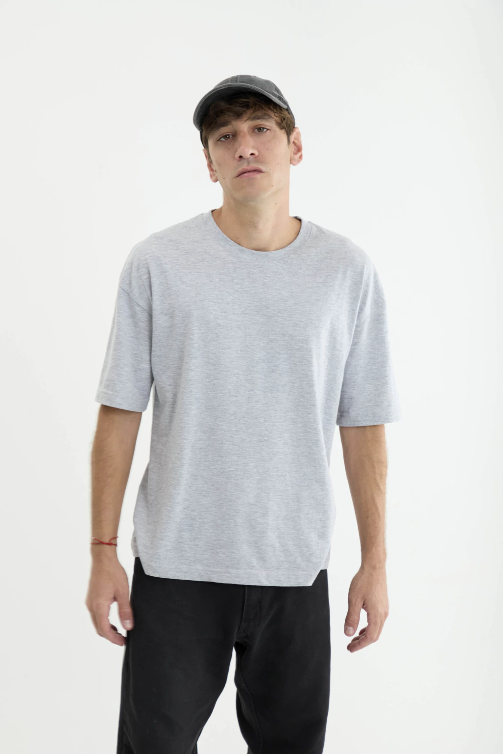 Remera Oversize Gris