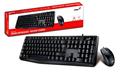 COMBO TECLADO GENIUS KM-170 ALAMBRICO