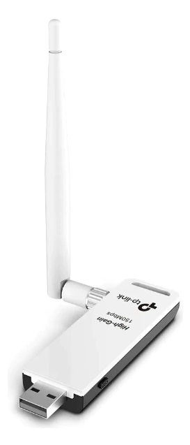 Tp-Link - TL-WN722N Adaptador USB Inalámbrico de Alta Sensibilidad a 150 Mbps - comprar en línea