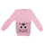 Blusa Infantil Gola Careca Gato Feminino - comprar online