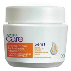 Creme Facial Avon Care Hidratante Vitaminado 5 em 1 - 100g