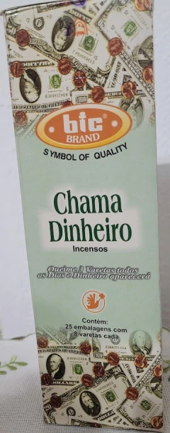 Incenso vareta Chama Dinheiro - Bic Brand