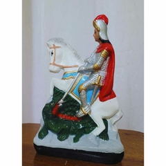 Imagem São Jorge em gesso 20cm