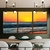 Trio de Quadros Decorativos Mar Por do Sol na internet