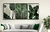 Trio de Quadros Folha Verde e Dourado e Bananeira na internet