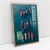Imagem do Quadro Decorativo Barcos Coloridos Mar Azul 2