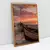 Quadro Decorativo Barcos Praia Pôr do Sol na internet