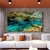 Quadro decorativo que retrata a Pratinha, uma caverna na Chapada Diamantina, com águas azuladas e formações rochosas, ideal para salas e quartos.
