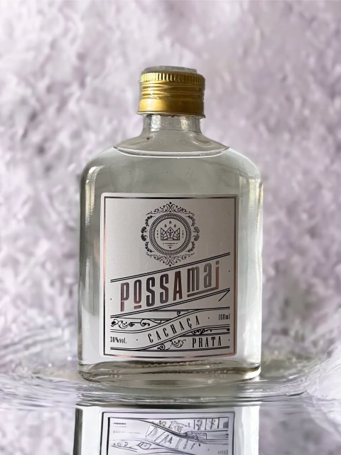 Possamai Cachaça Prata 160 ml - 38% vol