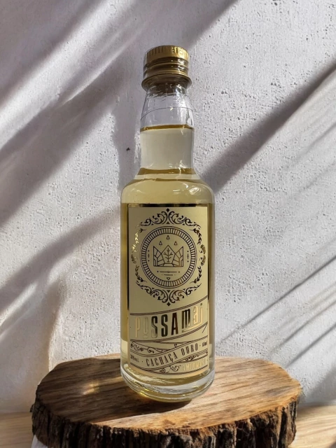 Possamai Cachaça Ouro Amburana 60 ml - 38% vol