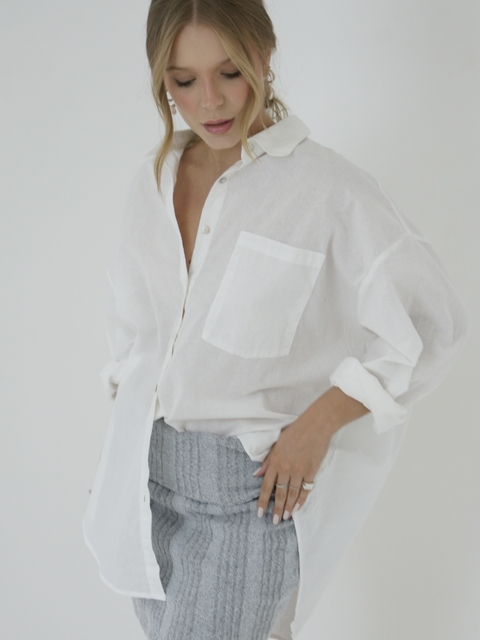 Camisa oversized Gaia - comprar online