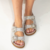 Papete com Cristais Off White