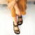 Papete Preta com Detalhes Bronze - loja online