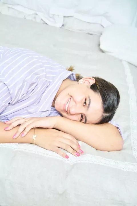 Pulseira com pingente de borboleta