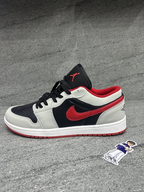 Air Jordan Low Cinza/Vermelho e Preto (Pronta Entrega) - comprar online