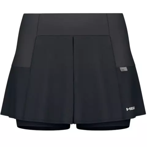 Falda Head Importada Performance Skort Black