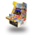Mini consola Micro Player Super Street Fighter II con diseño retro y dos juegos integrados.