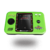 Videojuego portátil Pocket Player Pro Galaga Gaming System con diseño verde y pantalla mostrando el juego Galaga.