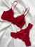 Conjunto Cecília (nova renda) - Vermelho