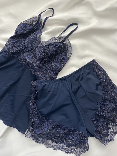 Shortdoll Chantel - Azul Marinho