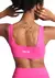 Conjunto Feminino Debora Pink Fitness Legging + Top de Poliamida na internet