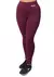 Conjunto Feminino Dayse Vinho Fitness Legging + Top de Poliamida - MZB Sportwear