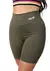 Conjunto Feminino Yara Verde Militar Fitness Short + Top de Poliamida - MZB Sportwear